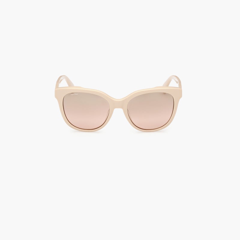 MaxMara Oval Sunglasses in Beige for Women - Image 4